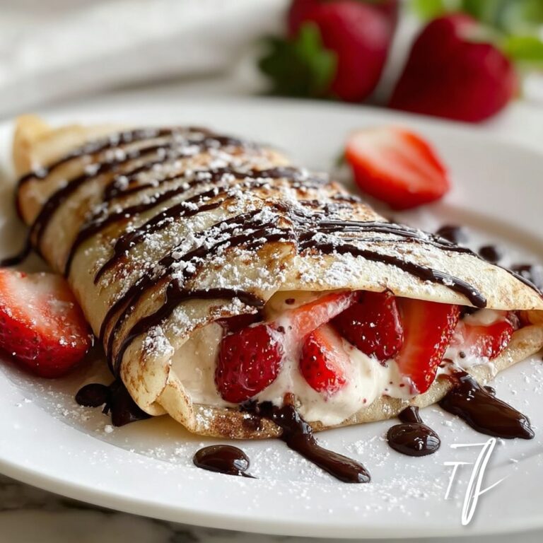 Chocolate Strawberry Cheesecake Chimichangas Recipe