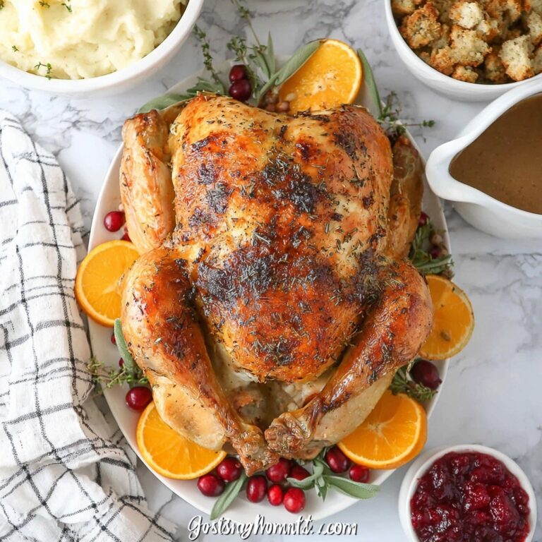 Thanksgiving Roast Turkey Recipe