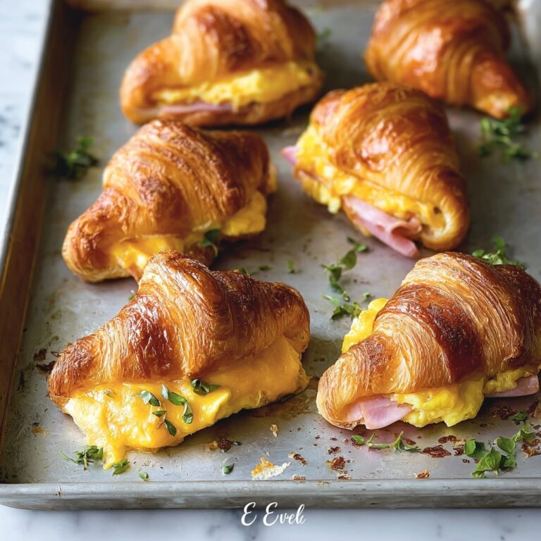 Freezer Croissant Breakfast Sandwiches for Busy Mornings Recipe