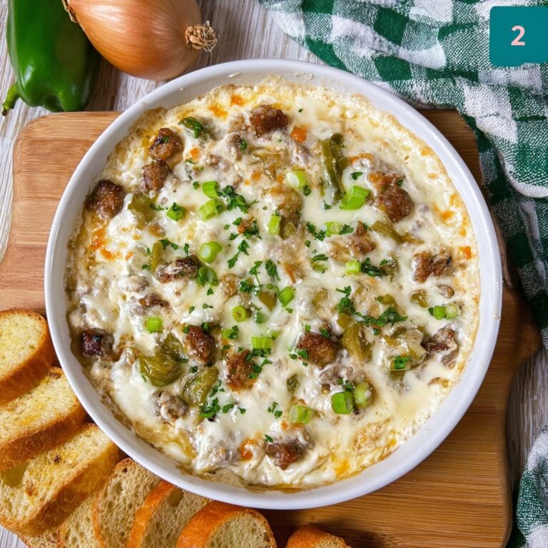 Philly Cheesesteak Dip Recipe