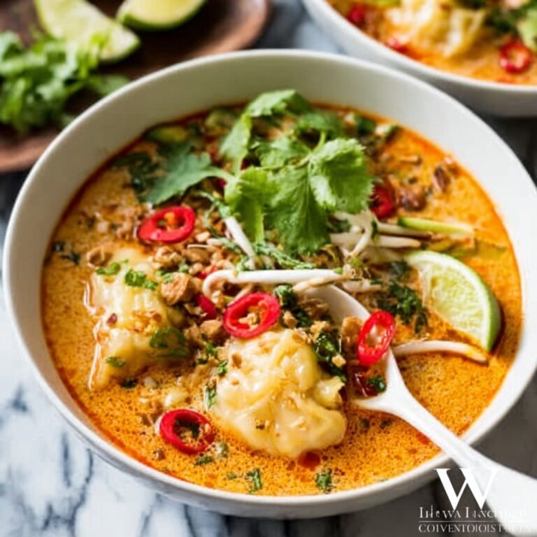 Quick Dumpling Laksa Recipe