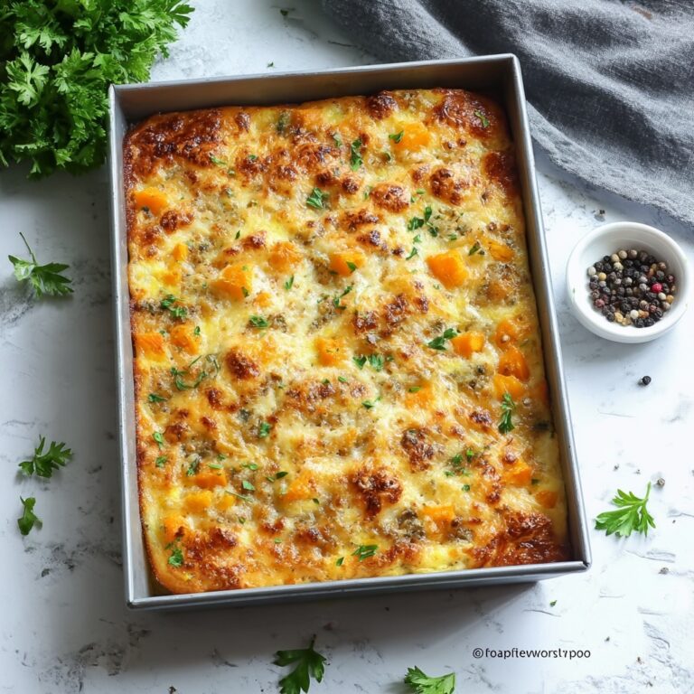 Easy Butternut Squash and Cauliflower Casserole Recipe