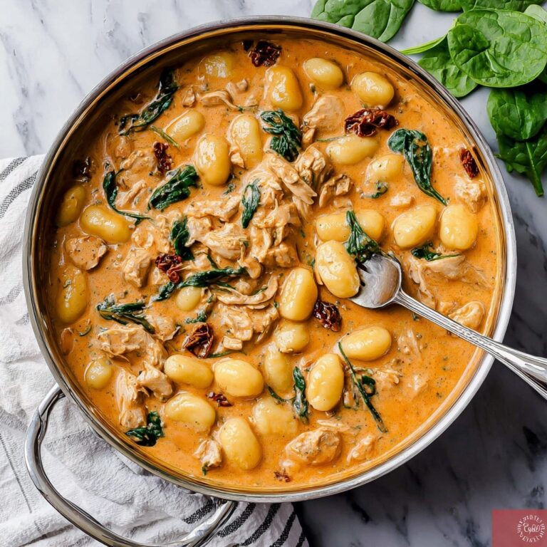 Creamy Chicken and Gnocchi Skillet Recipe