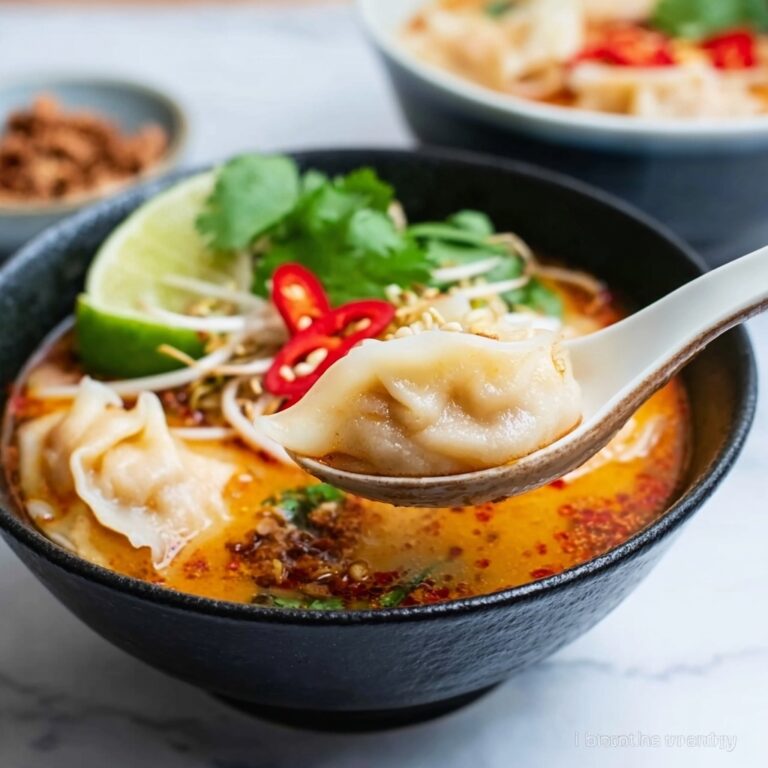 Quick Dumpling Laksa Recipe