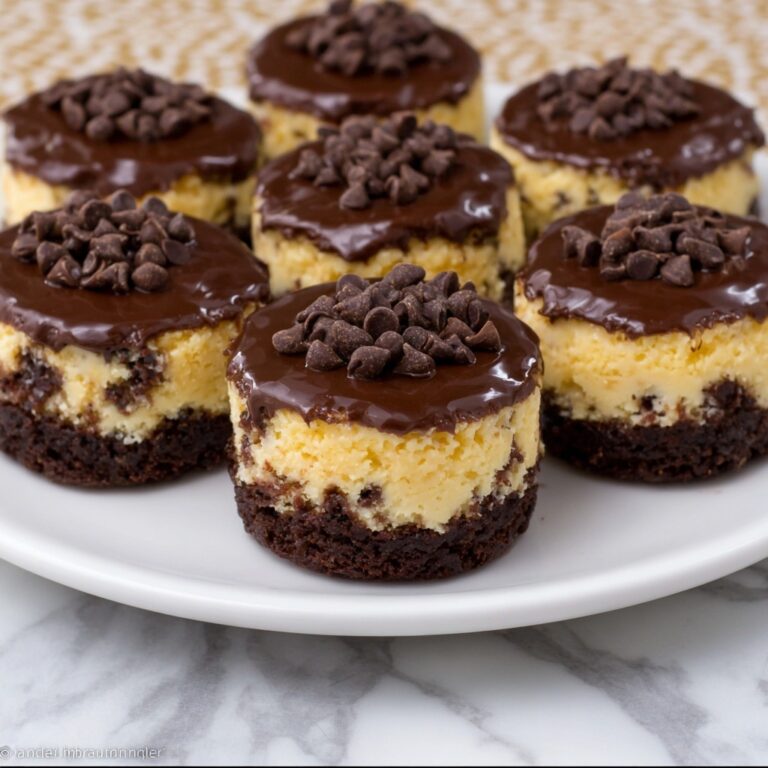 Chocolate Chip Cookie Dough Brownie Bites Recipe