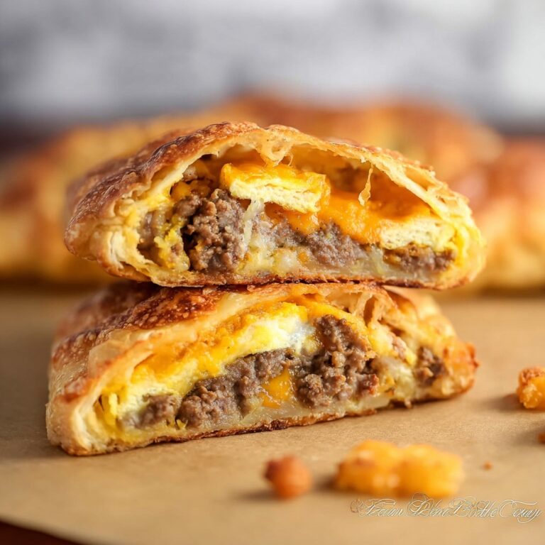 Breakfast Sausage and Egg Stromboli Recipe