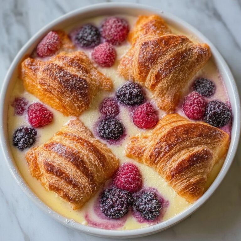 Berry Croissant Breakfast Bake – Easy 25-Minute Delight Recipe