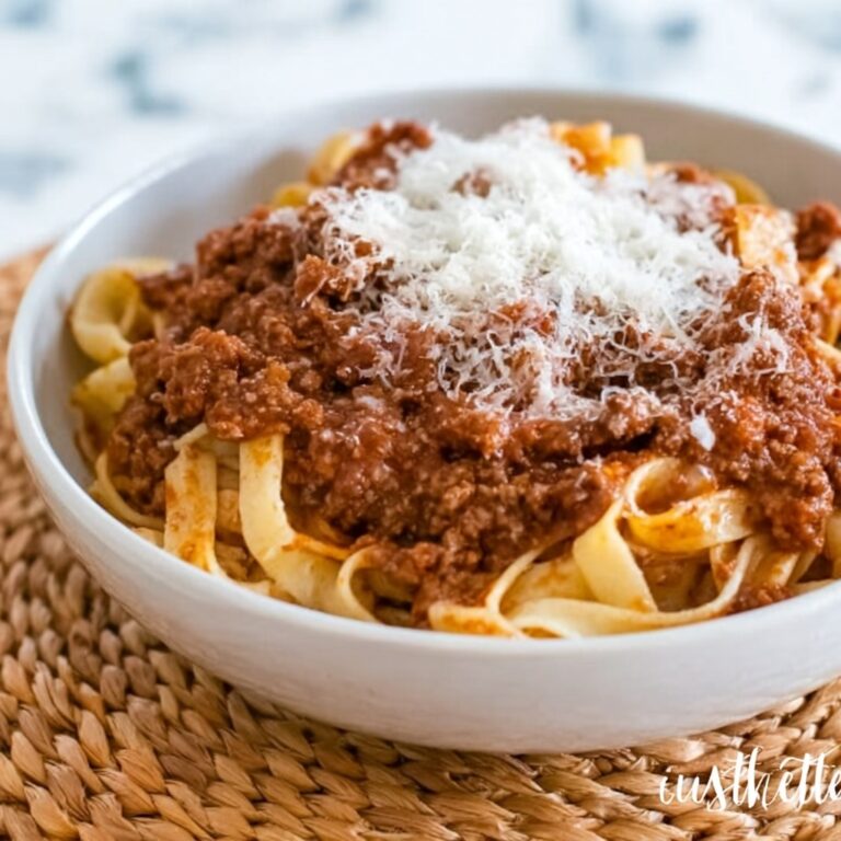 Hidden Veggie Bolognese Recipe