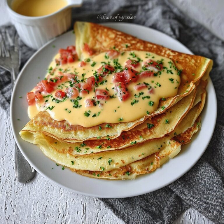 Irresistible Savory Breakfast Crepes You’ll Love to Customize Recipe
