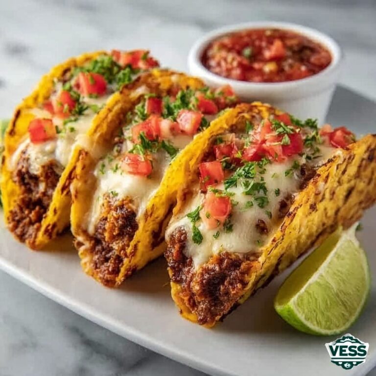 Oven Baked Cheesy Tacos Recipe
