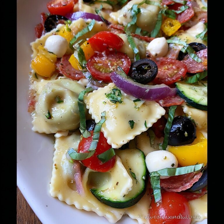 Italian Pasta Salad (Antipasto Salad) Recipe