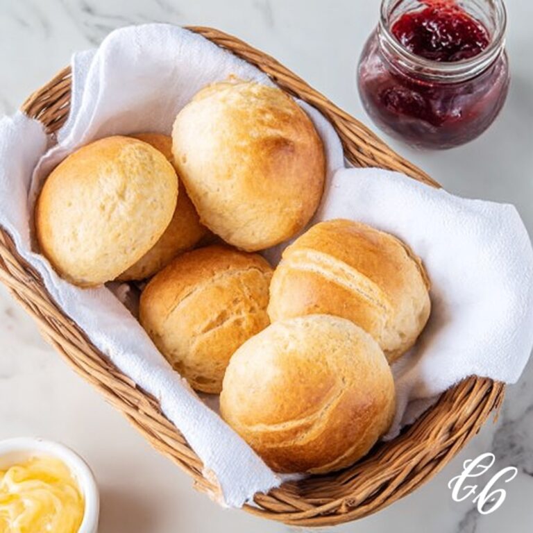 2 Ingredient Bread Rolls – No Yeast, No Kneading Recipe