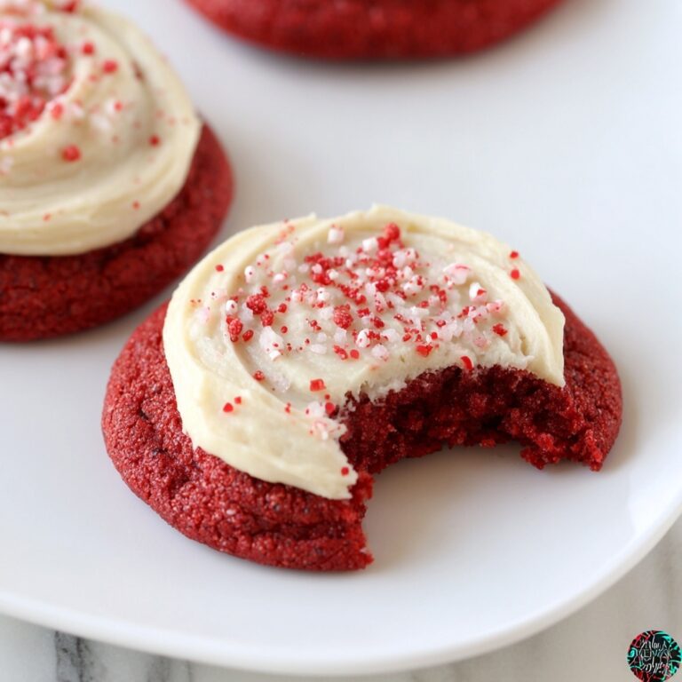 Red Velvet Cookies with Cream Cheese Frosting Recipe