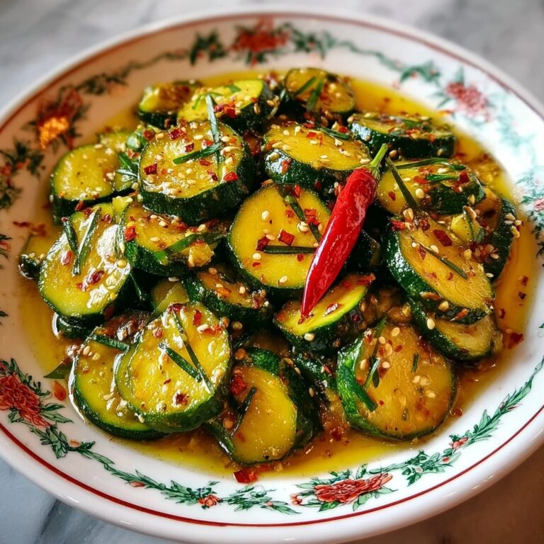Spicy Garlic Chinese Zucchini Stir-Fry Recipe