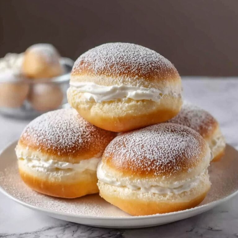 Cream-Filled Italian Bomboloni Recipe