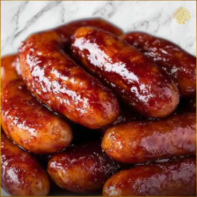 BBQ Cocktail Sausage Crock Pot Recipe