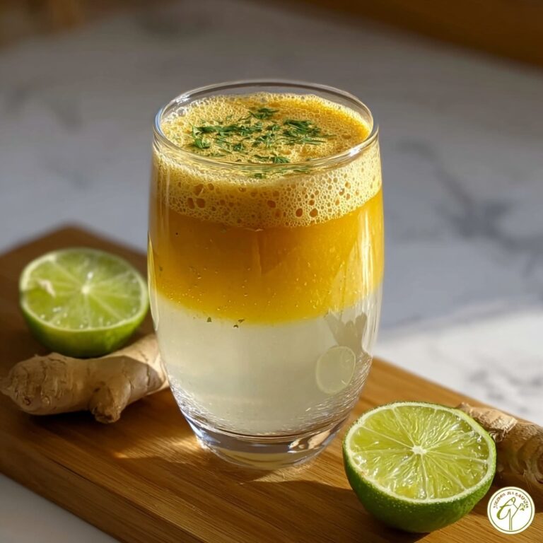 Natural Mounjaro Detox Drink: 4-Ingredient Remedy for Morning Refreshment Recipe