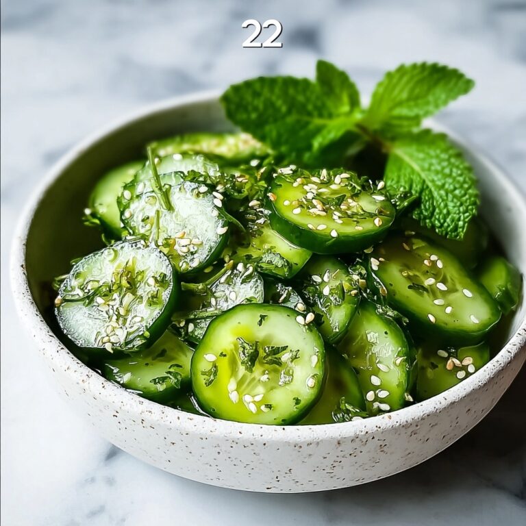Honey Lime Cucumber Salad Recipe