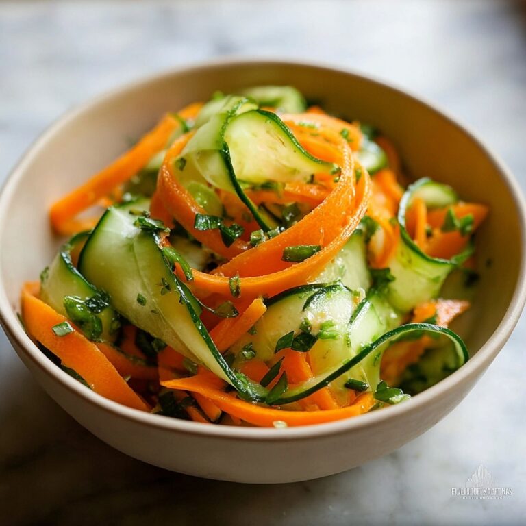 Fresh Cucumber and Carrot Salad for a Vibrant Taste Boost Recipe