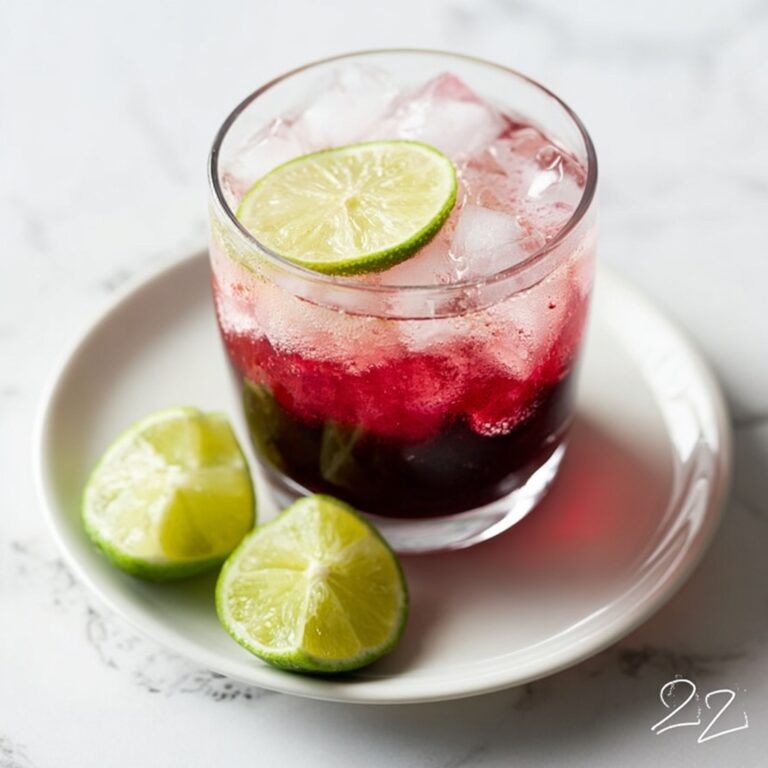 Batch Midnight Tart Cherry Mocktail Recipe