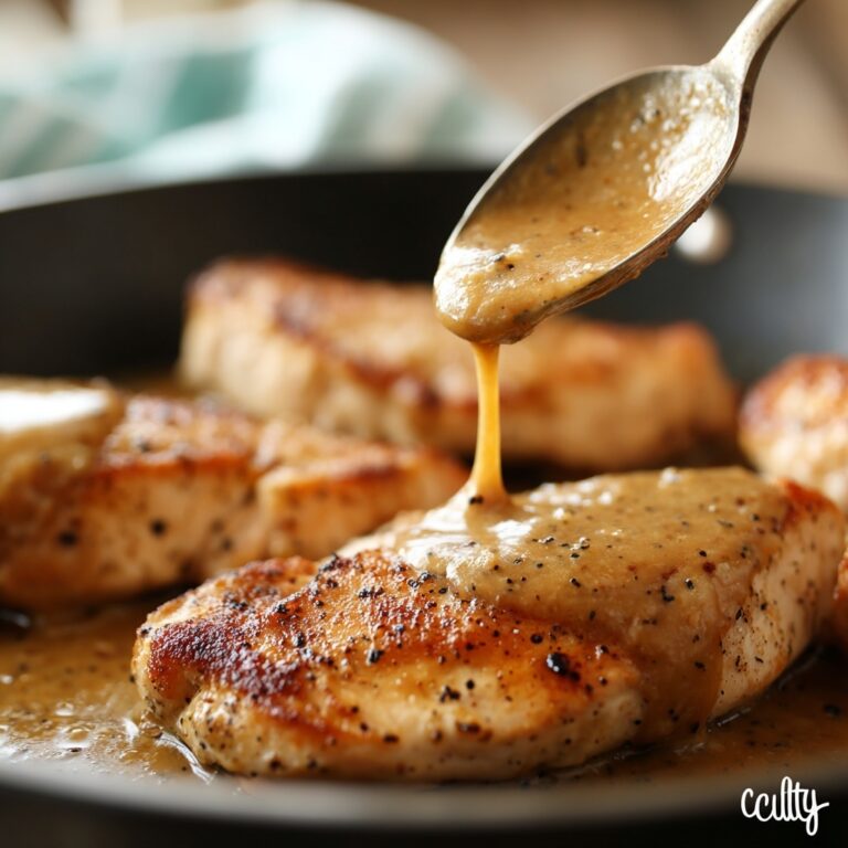 JB’s Chicken au Poivre with Creamy Peppercorn Sauce Recipe