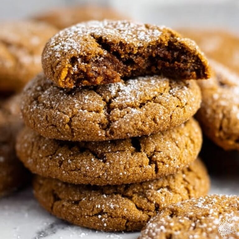 Molasses Crinkle Cookies Recipe