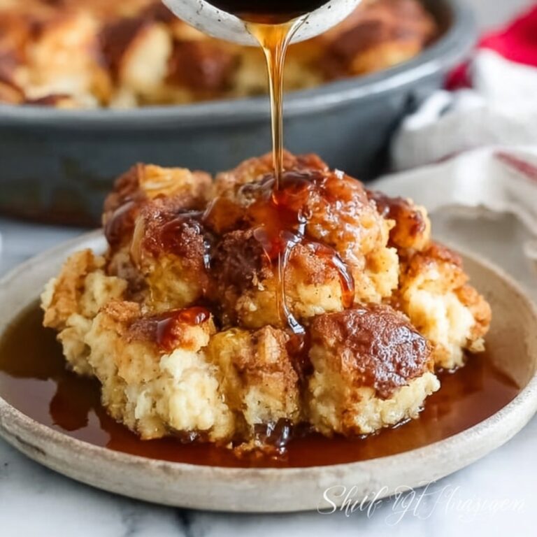 Sourdough French Toast Casserole with Lemon Cream Cheese Swirl and Almond Streusel Recipe