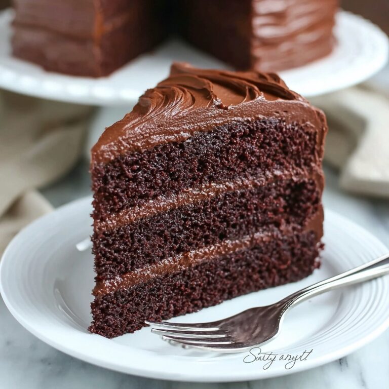 Homemade Chocolate Cake Recipe
