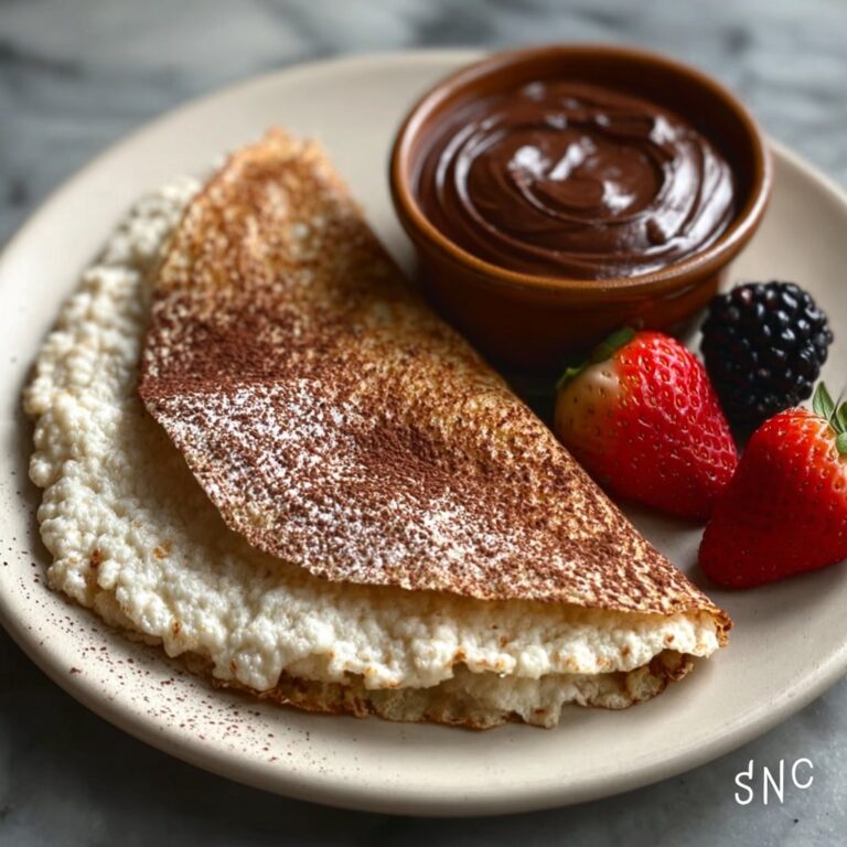 Brazilian Tapioca Cocoa Pancakes Recipe