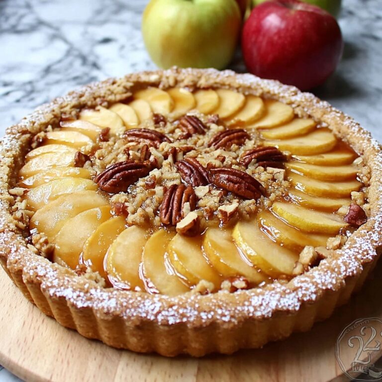 Gluten Free Caramel Apple Tart Recipe