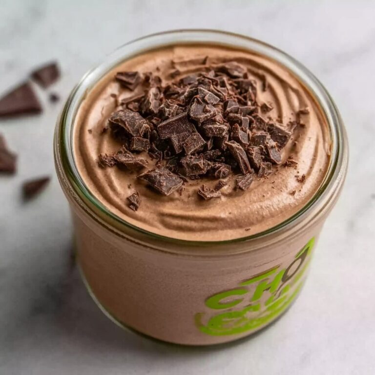 Creamy Protein Pudding with Greek Yogurt and Optional Cocoa Recipe