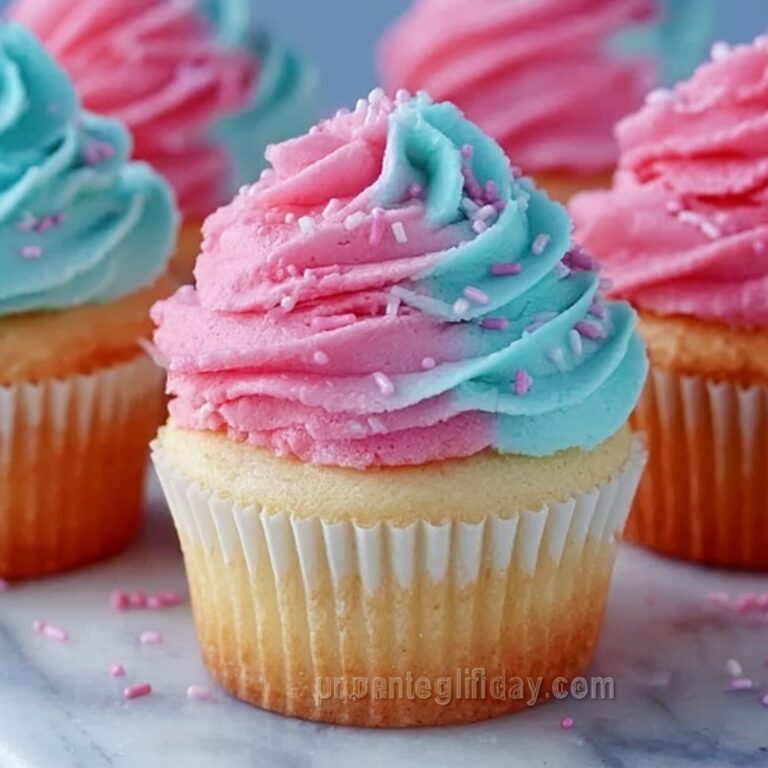 The Best Cotton Candy Cupcakes Recipe