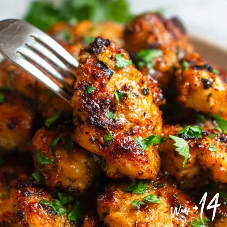 Garlic Butter Chicken Bites Recipe