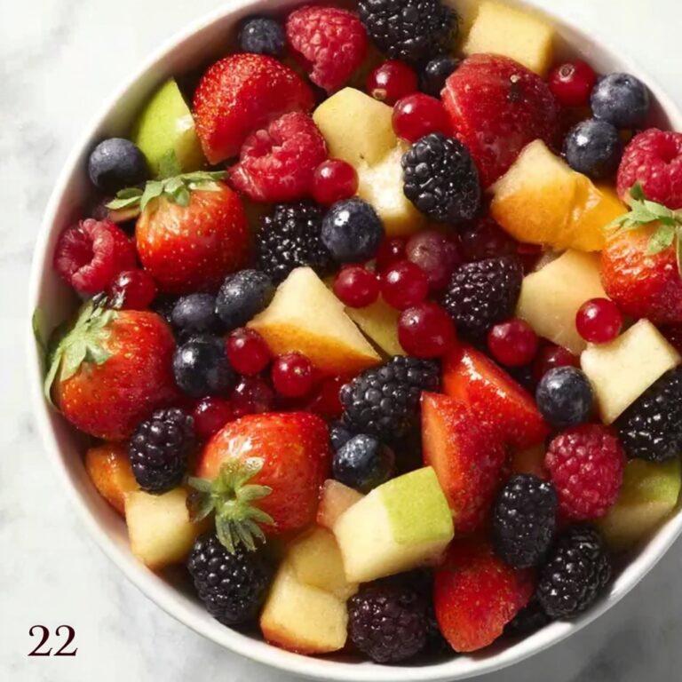 Fall Fruit Salad with Citrus, Berries, and Pecans Recipe