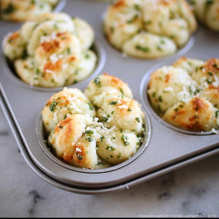 Mini Garlic Monkey Breads Recipe