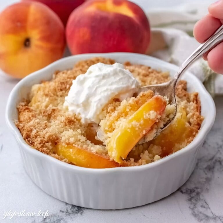 Classic Bisquick Peach Cobbler Recipe