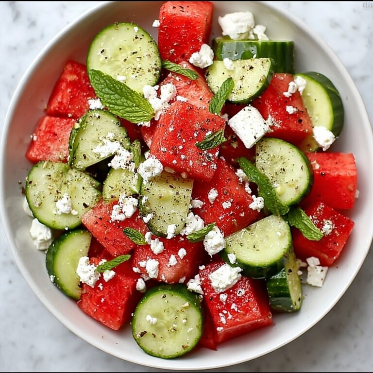 Viral Watermelon Summer Salad: Refreshing Bliss in Every Bite Recipe