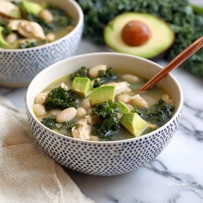 Chicken and Kale White Bean Chili Recipe