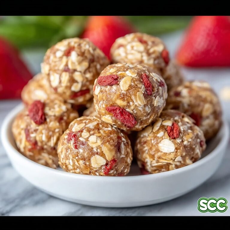 Strawberry Protein Balls Recipe