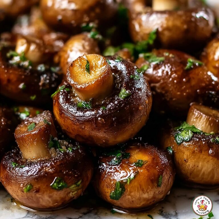 Garlic Mushrooms Recipe