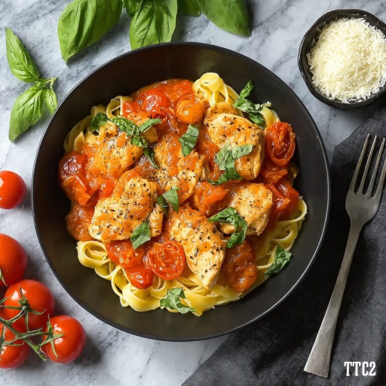 Slow Cooker Tomato Basil Chicken Recipe