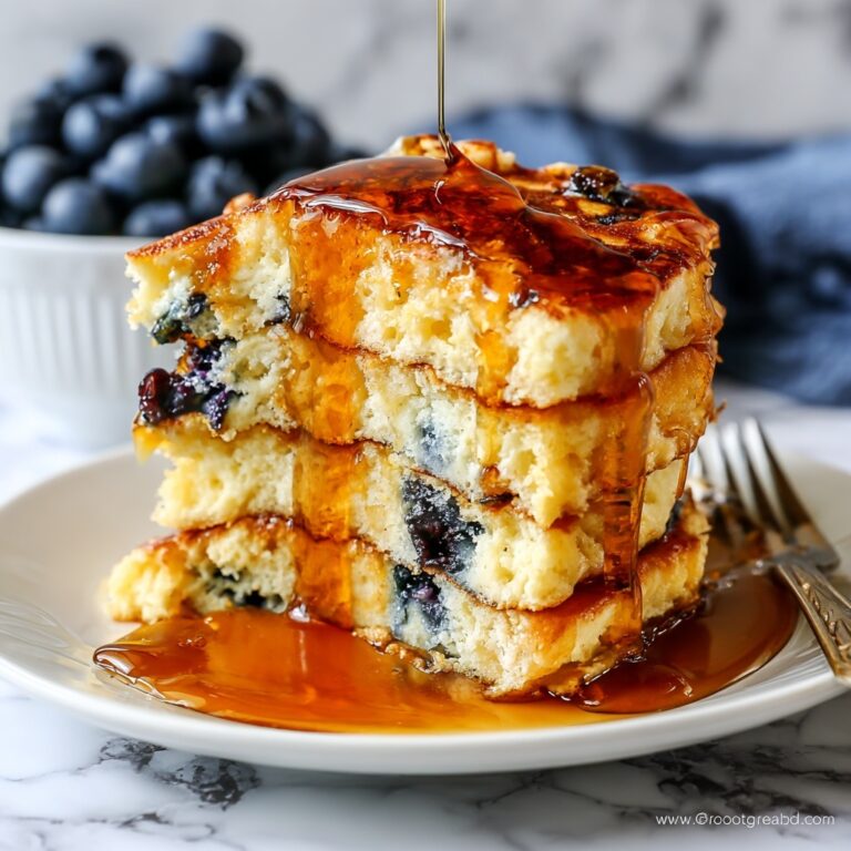 The Best Blueberry Pancakes Recipe