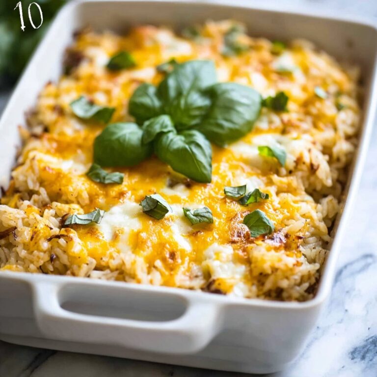 Best Cheesy Chicken and Rice Casserole Recipe