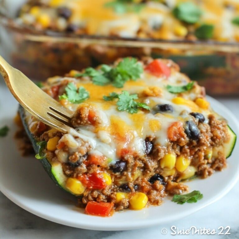 Mexican Zucchini Boats Recipe