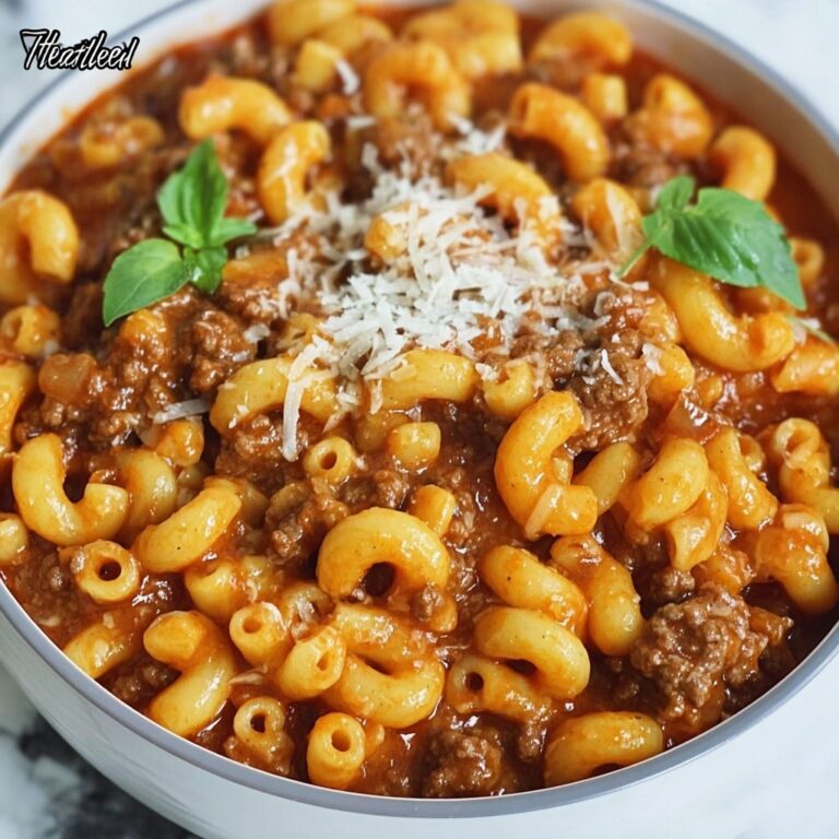 One Pot Beefaroni: Quick Comfort Food for Busy Nights Recipe