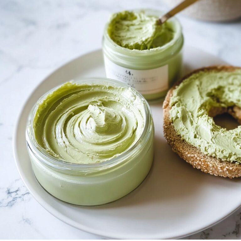 Vibrant Matcha Cream Cheese Spread for Easy Treats Recipe