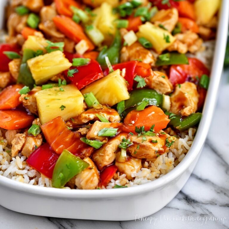 Sweet and Sour Chicken Casserole Recipe