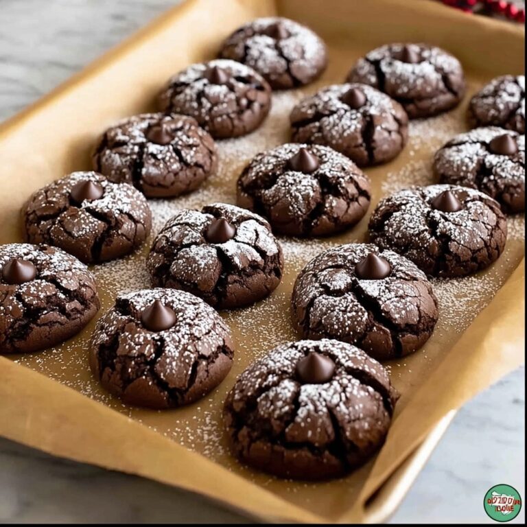 Meltaway Brownie Cookies Recipe