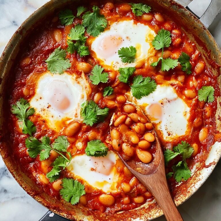 Breakfast Beans and Eggs Recipe