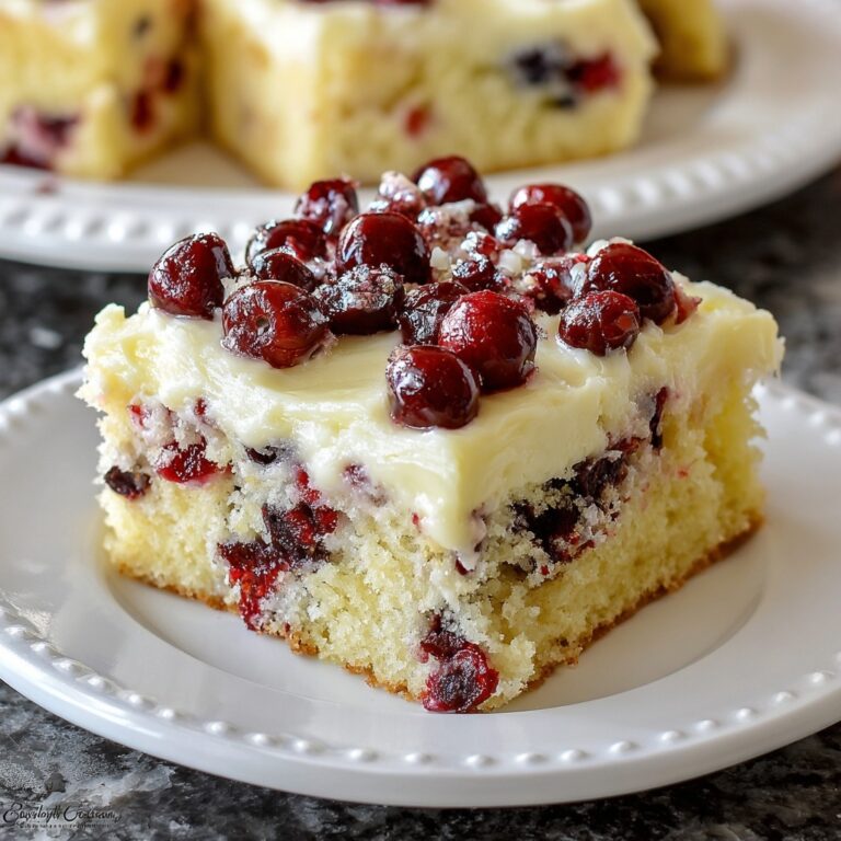 Cranberry Bliss Coffee Cake Recipe